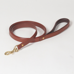 Correa para Perro de Cuero Genuino con Mango Acolchado, Agarre Suave, Resistente y Duradera, Correa de Entrenamiento Fuerte para Mascotas, Venta al por Mayor OEM - Product Image 5