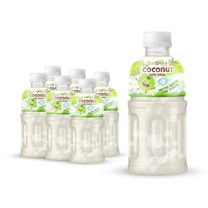 Bebida de Jugo Mixto 100% Natural Recién Exprimido con Nata de Coco en Botella PET de 320ml, Varios Sabores, Precio Económico - Product Image 1