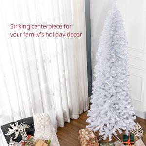 Unlit Slim Douglas Fir <b>Artificial</b> Christmas <b>Tree</b> with Realistic Branches Pencil Xmas <b>Tree</b> for Halloween Dishes & Plates - Product Image 5