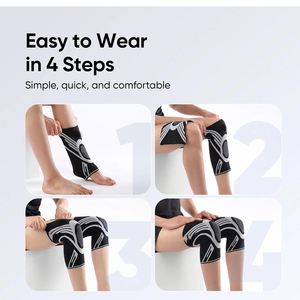 Genouillères de sport à compression pour haltérophilie, manchons de genou en néoprène 7 mm, protection professionnelle, haute élasticité - Product Image 5