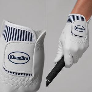 Premium Grey Cabretta Leather Golf <b>Gloves</b> for Men Custom Logo Breathable Anti-Slip Grip All-Weather Professional Golf <b>Glove</b> - Product Image 6