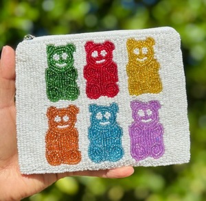 Sac messager pour femme de style bohème indien, fait main, perlé, petit sac à monnaie, sac à main de soirée pour enfants, broderie en coton - Product Image 3