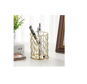 Portalápices de Cobre, Juego de Bolígrafos Metálicos Simples, Organizador de Escritorio y Cajones para Oficina, en Oferta - Product Image 3