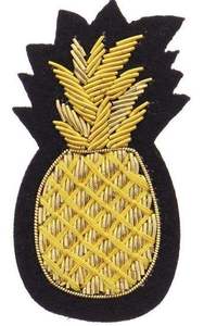 Insignias de Solapa Personalizadas para Oficiales, Bordadas, Sin Níquel, de Fieltro No Tejido, con Patrón de Estrella, Decoraciones de Rango para Uniformes, Material de Tela - Product Image 5