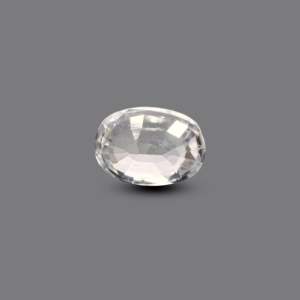 Natural White Zircon 7 Carat Loose Gemstone-High Quality Pear Trillion & Oval Shapes for Fine Jewelry - Product Image 2