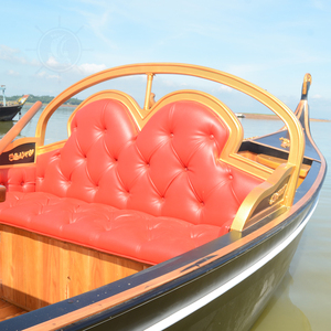 Gondole vénitienne artisanale, véritable bateau à rames de 21 places pour les lacs, les stations balnéaires et les activités fluviales - Vente en gros, contactez-nous - Product Image 6