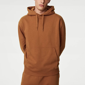 Sweat à capuche unisexe personnalisé en molleton 100% coton avec strass, coupe ample, poches surdimensionnées, respirant, anti-rétrécissement, fermeture éclair, 550 grammes - Product Image 3