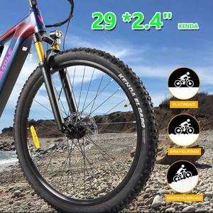 Bicicleta de Montaña Eléctrica Vakole EMT29 con Motor de 750W/250W, Sensor de Par, de Largo Alcance, Suspensión Completa y Ruedas Anchas - Product Image 4