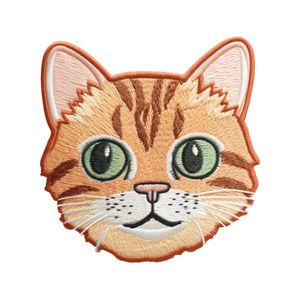 Patch brodé personnalisé en gros, badge logo thermocollant sur mesure pour vêtements, chapeaux, vestes, sacs, accessoires en tissu, service OEM - Product Image 2