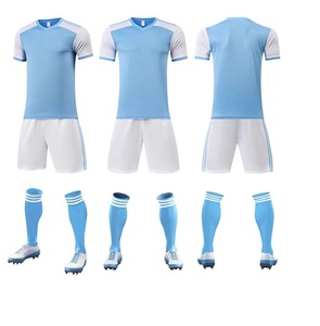Elite Football Team Uniform Professional <b>Soccer</b> Kit Manufacturer Custom Logo Jersey and Shorts Set Durable Lightweight - Product Image 1