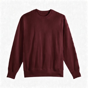 เสื้อสเวตเชิ้ตคอกลมแบบเรียบสีพื้นคุณภาพสูงขายส่งสำหรับผู้ชาย ออกแบบได้ตามสั่ง ผู้ผลิตเสื้อสเวตเชิ้ตคอกลมแบบยูนิเซ็กซ์ รับทำโลโก้ตามสั่ง - Product Image 5