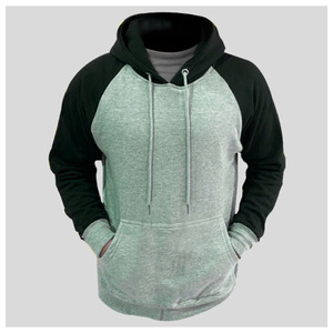 Men Winter Hoodie Sweatshirt 100% Cotton Fleece Breathable Eco-Friendly Solid Pocket Regular Fit Long Sleeve <b>Design</b> Custom Logo - Product Image 4