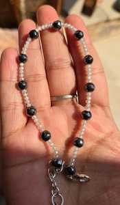 Black & White Moissanite diamond <b>Bracelet</b> Beautiful Diamond <b>Bracelet</b> - Product Image 5