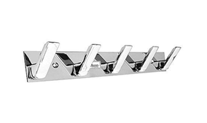 5 Pin Modern Stainless Steel Cloth <b>Hook</b> Wall Mounted SS202 Heavy Duty Rustproof Door <b>Towel</b> Hanger for Bathroom Kitchen Home - Product Image 6