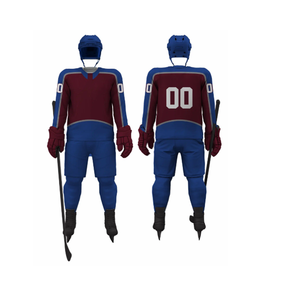 Maillot de hockey sur glace personnalisé, sublimé, respirant, vêtements de sport, fournisseur OEM ODM en gros, vêtements d'équipe personnalisés pour hommes et adultes - Product Image 6