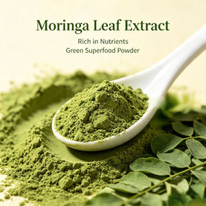 Polvo de Hoja de Moringa 100g, Grado Alimenticio Natural, Calidad Premium, Polvo de Hoja de Moringa Oleifera, Calidad de Exportación, Proveedor a Granel de la India - Product Image 2