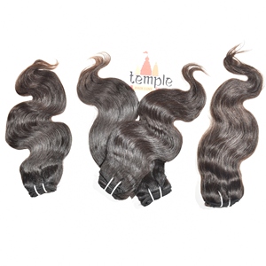 Manufactured Deep Wave Bundle 100% Indian Remy 100g No Chemical Processed Cuticle Aligned Braiding <b>Cheap</b> Unprocessed Human Hair - Product Image 1