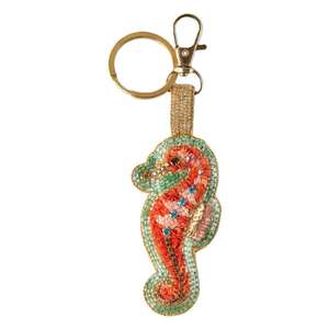 Perles de verre artisanales rouges et vertes en forme de pomme, thème amour, couleur personnalisée, bijoux porte-clés - Souvenir DIY Thanksgiving Nouvel An Chinois - Product Image 2
