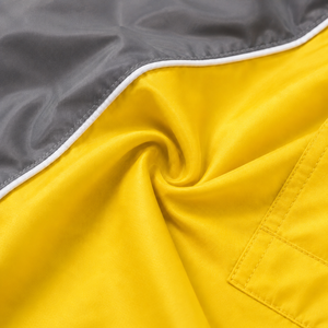 Conjunto Deportivo de Invierno Ligero para Hombre, Color Amarillo Gris Sólido, Chaqueta con Capucha, Pantalones Deportivos, Resistente al Viento, Transpirable, de Alta Calidad, Informal - Product Image 6