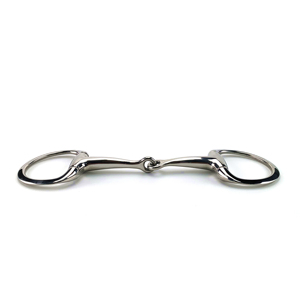 Equipo para Caballos de Uso Prolongado, Productos Ecuestres de Acero Inoxidable, Color Plateado, Impresión Láser OEM, Bocados Eggbutt - Product Image 2
