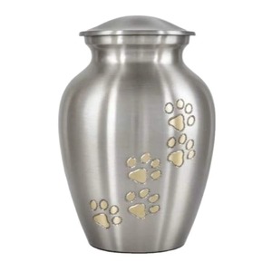 Urnas de cremación de aluminio para adultos, las más vendidas, urnas funerarias metálicas clásicas de primera calidad para cenizas humanas, tamaño, forma y color personalizables. - Product Image 1