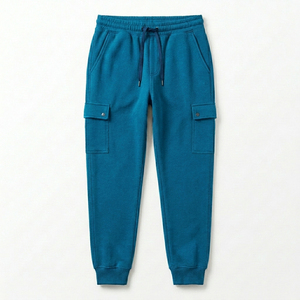 Pantalones Jogger Holgados Personalizados al por Mayor para Hombre, Estilo Urbano, con Ribete Personalizado, Cómodos y Casuales para Otoño - Product Image 1