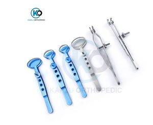 Pince à chalazion en titane et acier inoxydable, instrument ophtalmique, pince ophtalmique KO-CFS-8091 par KAHLU ORTHOPEDIC - Product Image 3