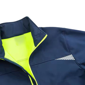 แจ็คเก็ตกันหนาวปรับแต่งได้สำหรับผู้ชาย, ผ้ายีนส์กันน้ำโพลีเอสเตอร์ลำลองกีฬา - Product Image 6