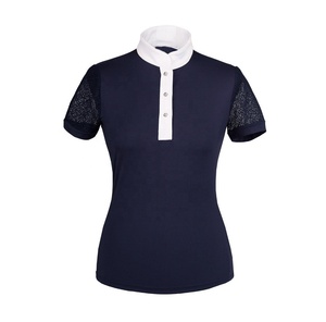 Camisas de Manga Larga para Montar a Caballo, Diseño OEM, Ropa Deportiva para Equitación, Camisas de Competición para Mujer, Ropa Ecuestre - Product Image 4