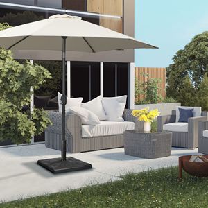 Base per Ombrellone da Patio in Resina Quadrata da 20 Pollici, 42 libbre, Diametro 1.26"/1.5"/1.9", Nera, per Pali di Ombrelloni da Hotel da 2.7m/3m - Product Image 6
