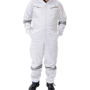 Wholesale Custom Logo Cotton Workwear Coverall Blue <b>Waterproof</b> Anti-Bacterial Construction Worker Uniform Anti-Static Feature - Product Image 6