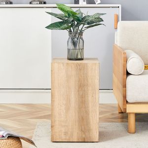Tavolino da Caffè Moderno in MDF con Motivi Lisci a Trama Legnosa Chiara per Valorizzare il Tuo Soggiorno - Product Image 6