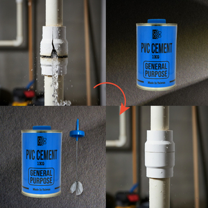 Adhesivo de Cemento de PVC de Alta Resistencia para Unión de Tuberías Rígidas de PVC, Sistemas Industriales de Aguas Residuales, Construcción y Embalaje - Product Image 2