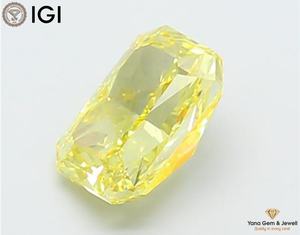 เพชร CVD ที่ได้รับการรับรองจาก IGI น้ำหนัก 3.00 กะรัต สีเหลืองสดใส ระดับความสะอาด VVS2 รูปทรงเรเดียนท์ สำหรับแหวนเพชรเดี่ยว ของขวัญ - Product Image 3