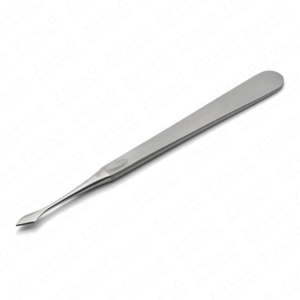 Pousse-cuticules professionnel en acier inoxydable à une extrémité, outil de manucure de haute qualité pour le soin des ongles avec logo personnalisé Zullo Industries - Product Image 3