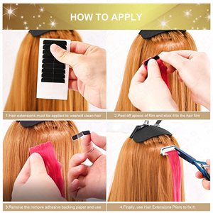 Premium <b>Long</b> <b>Nose</b> Hair Extension Pliers Stainless Steel Bead Removal and Application Tool for Tape Extensions - Product Image 6
