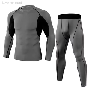 Conjuntos de Rash Guard OEM MMA de Alta Calidad, Duraderos y Ligeros, Ajuste Muscular, Hechos en Pakistán, de Gran Venta - Product Image 2