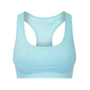 Soutien-gorge de sport dos croisé grande taille de qualité supérieure pour femme, séchage rapide, idéal yoga et course à pied, avec tissu extensible quadridirectionnel écoresponsable - Product Image 4