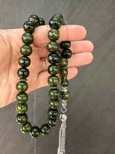 Rosario de Turquesa MINDFULNESS, Tasbih de Diseño, Accesorios de Oración, Tasbih al por Mayor con Cuentas de Resina Natural, Cuentas de Oración - Product Image 3