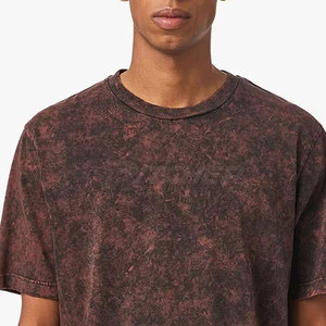 Camiseta Moderna con Lavado Ácido para Hombre, Estilo Urbano, Material Ligero y Transpirable, Comodidad Diaria - Product Image 5