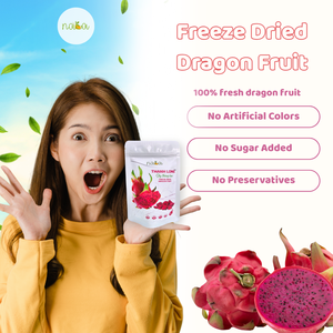 Fruta del Dragón liofilizada en fruta deshidratada crujiente a granel con bocadillo de dulzura natural - Product Image 4