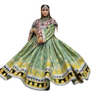 Ropa Tradicional Hecha a Mano, Vestido Afgano de Alta Calidad, el Mejor Material, Vestidos Vintage Afganos para Mujer, Vestidos de Novia - Product Image 1