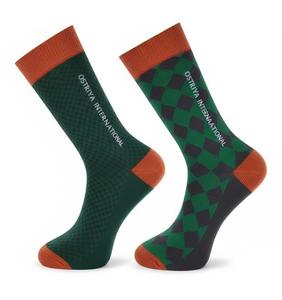 Breathable Embroidery Streetwear Gym Training <b>Men</b> <b>Socks</b> Custom Logo Athletic Bulk Plain Blue <b>Men</b> <b>Sports</b> Crew <b>Socks</b> - Product Image 1