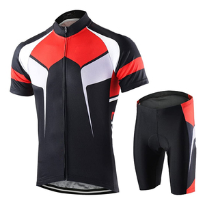 Uniforme de Ciclismo de Buena Calidad, Ropa de Ciclismo con Logotipo Personalizado, Ropa de Ciclismo de Manga Corta para Hombre, Trajes de Ciclismo - Product Image 3