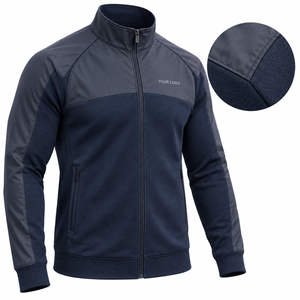 Chaqueta Deportiva con Cierre para Entrenamiento, Chaqueta Deportiva Ligera de Poliéster Transpirable, Proveedor de Ropa Deportiva con Logotipo Personalizado - Product Image 3