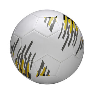 Ballon de football d'entraînement taille 5, cousu à la machine, en cuir PU, durable, pour extérieur, coutures renforcées, pour jeunes, académies et clubs - Product Image 1