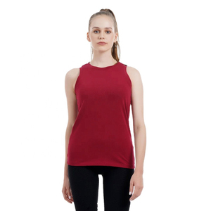 Chaleco Deportivo Transpirable Sin Mangas, de Secado Rápido, Personalizado, Mezcla de Poliéster y Algodón, para Mujer, Venta Caliente, Proveedor de Fábrica - Product Image 1