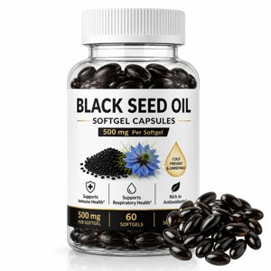 Gélules de Nigelle Noire Premium OEM – Huile de Nigelle Pure en Capsules Molles, Riches en Antioxydants pour le Soutien Immunitaire et le Bien-être Quotidien - Product Image 1