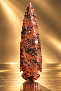 Wholesale Mahogany Obsidian Arrowhead Handmade Gemstone Stone Collectible - Product Image 2