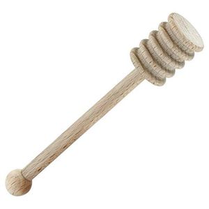 Multipurpose Wooden Honey Dipper Spoon For Honey Syrup Mixing Tea <b>Coffee</b> Kitchen Serving Supplies - Product Image 2
